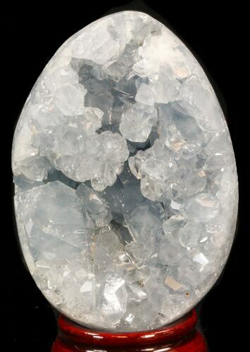Crystal Filled Celestine (Celestite) Egg - Madagascar #41687